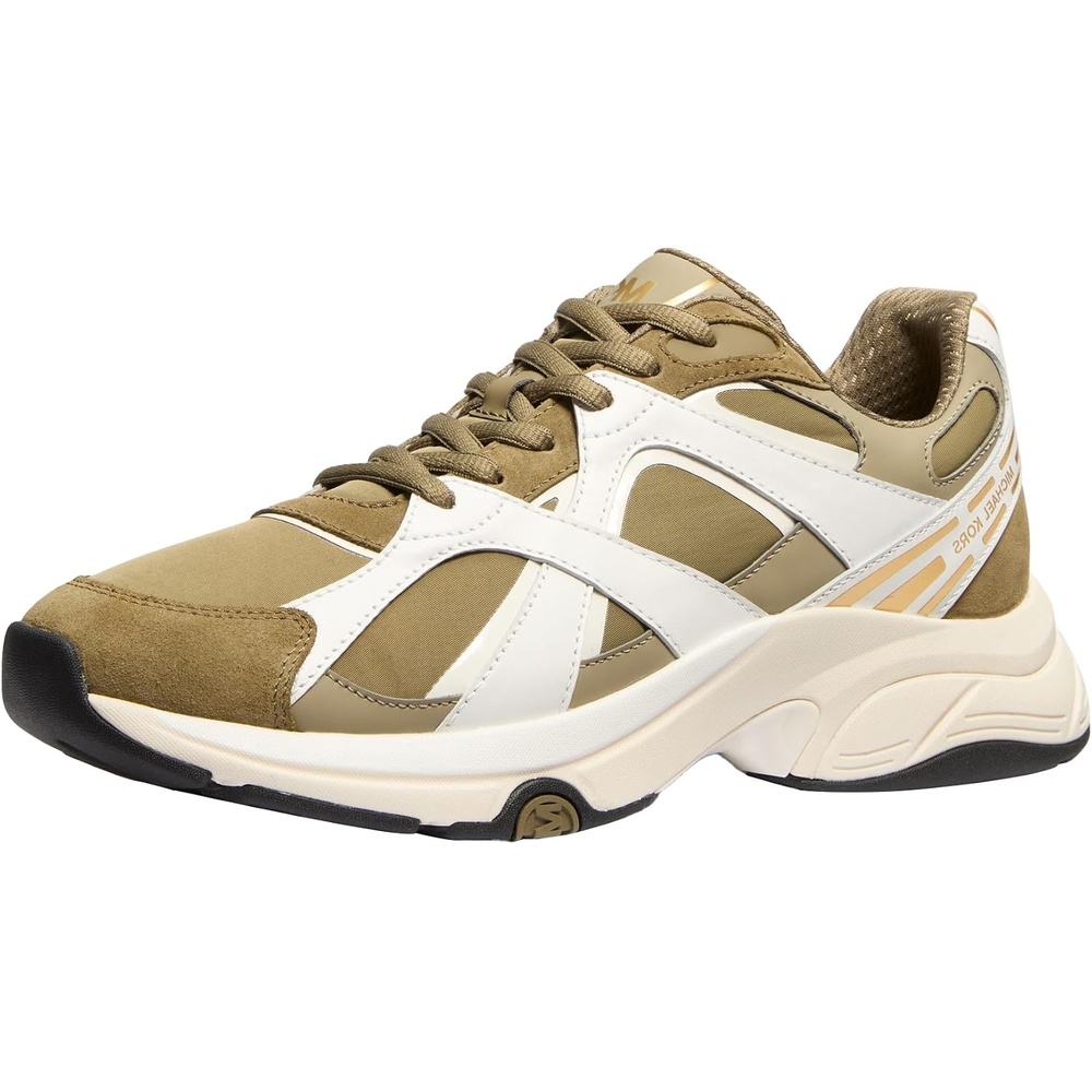 image:imageMichael Kors Leo TrainerSafari Green