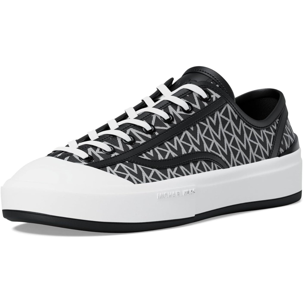 image:imageMichael Kors Mens Jude Lace Up SneakerBlack Logo