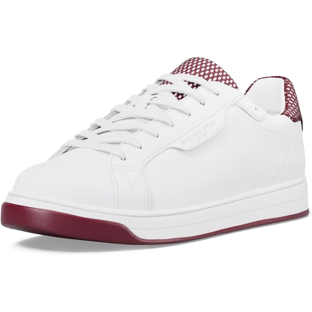 image:imageMichael Kors Mens Keating Lace Up SneakersLeatherMulberry
