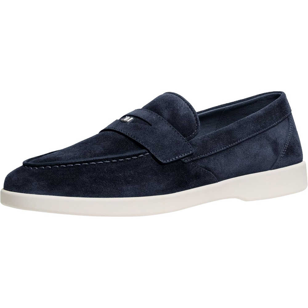 image:imageMichael Kors Mens Wesley Slip onLeatherDress Blues