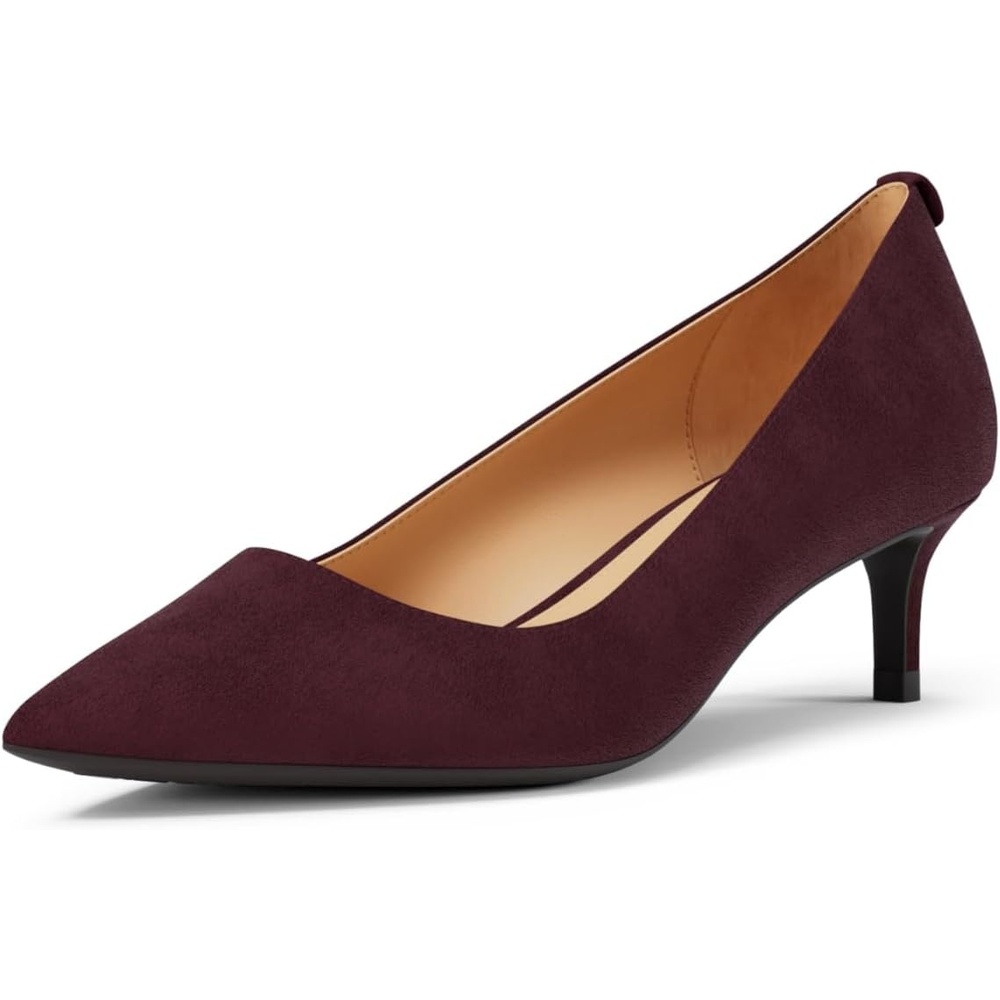 image:imageMichael Kors Womens Alina Flex Kitten PumpOxbloodSuede