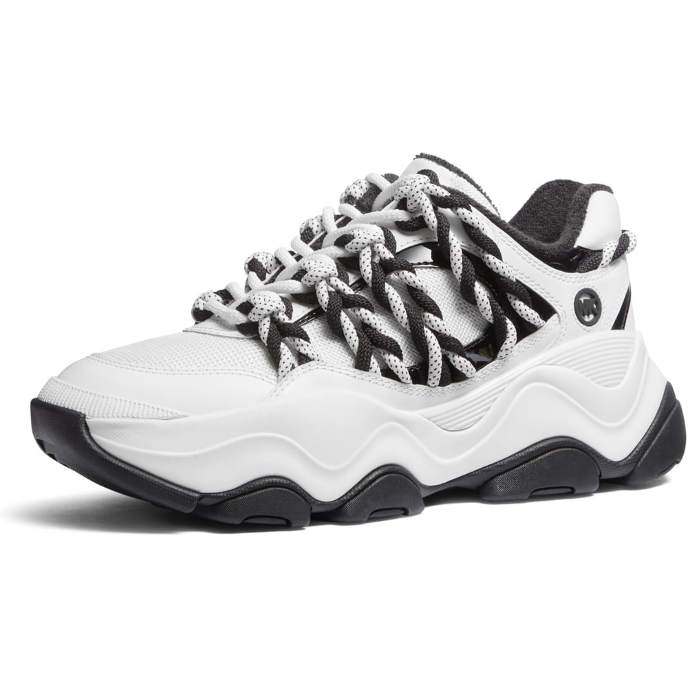 image:imageMichael Kors Womens Atlas Cord SneakerOptical White