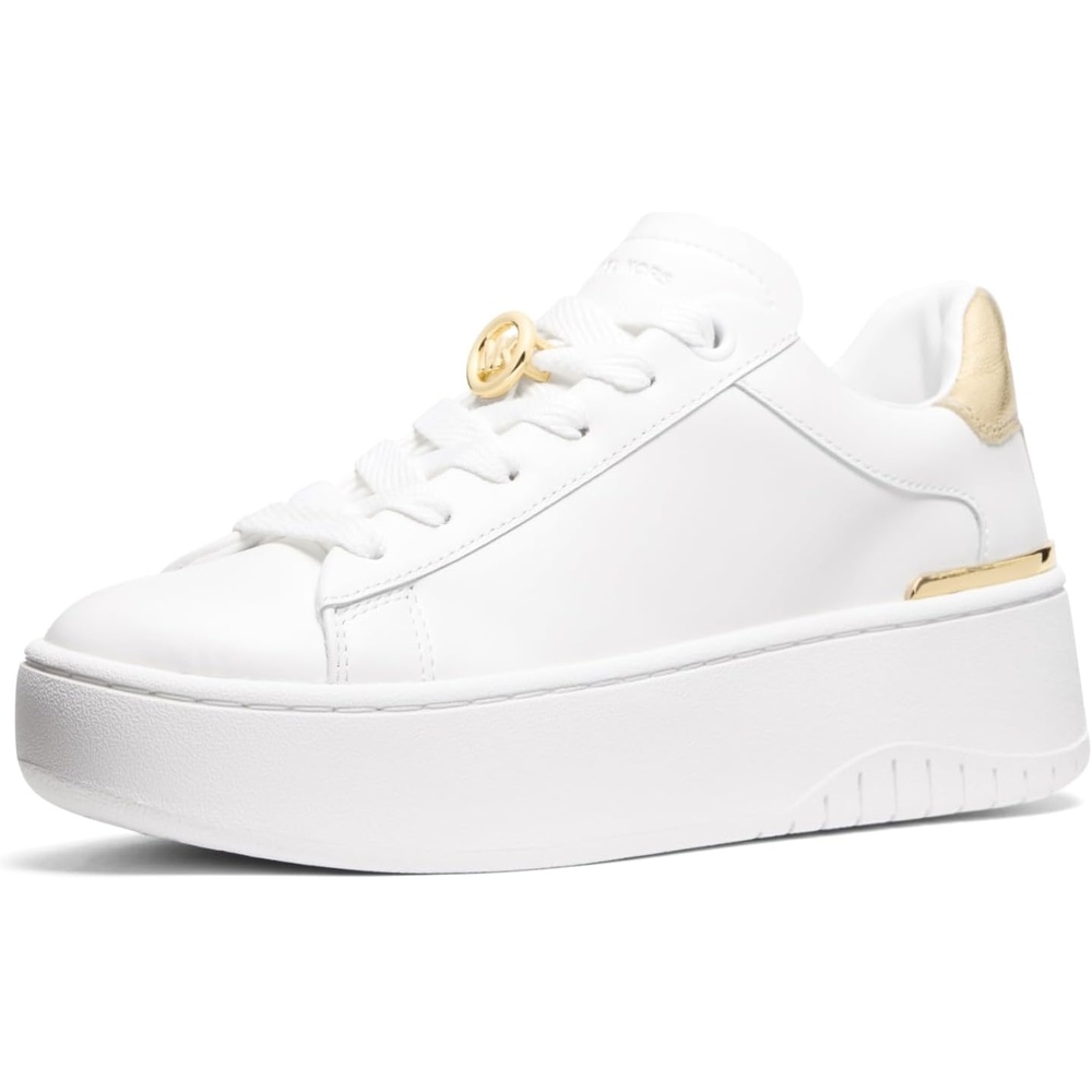 image:imageMichael Kors Womens Dottie Lace Up SneakerPale Gold