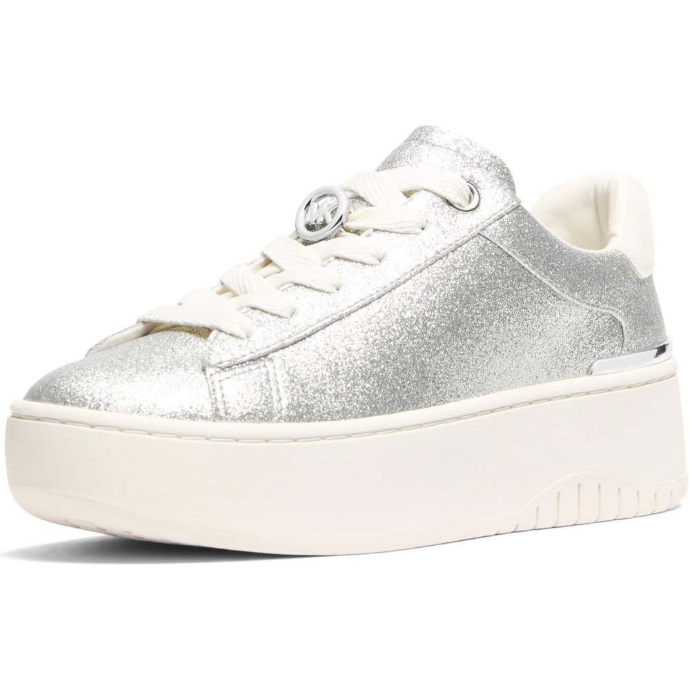 image:imageMichael Kors Womens Dottie Lace Up SneakerSilver