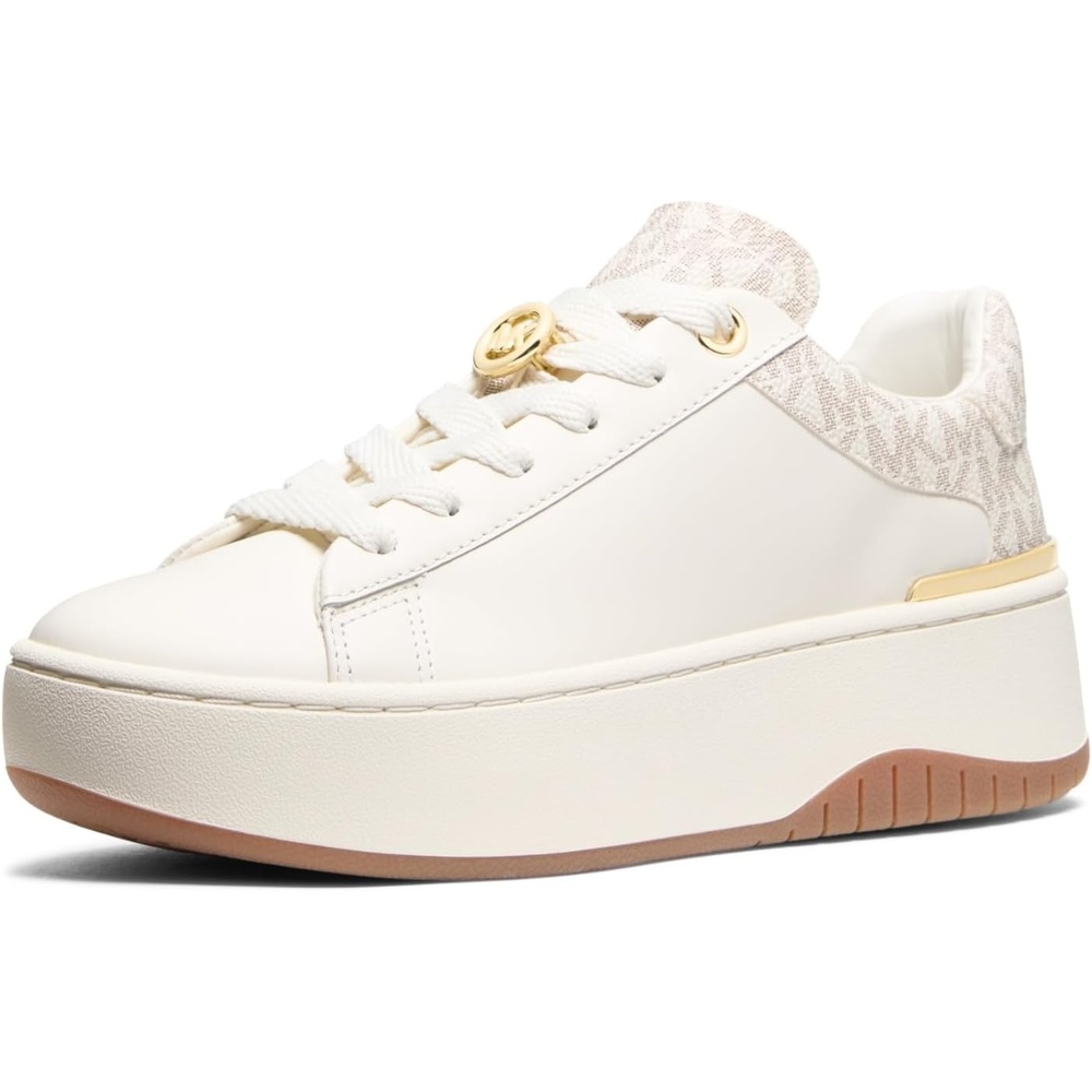 image:imageMichael Kors Womens Dottie Lace Up SneakerVanilla