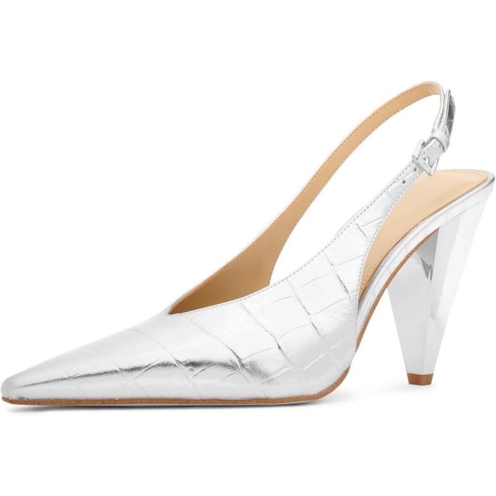 image:imageMichael Kors Womens Electra Sling PumpSilver
