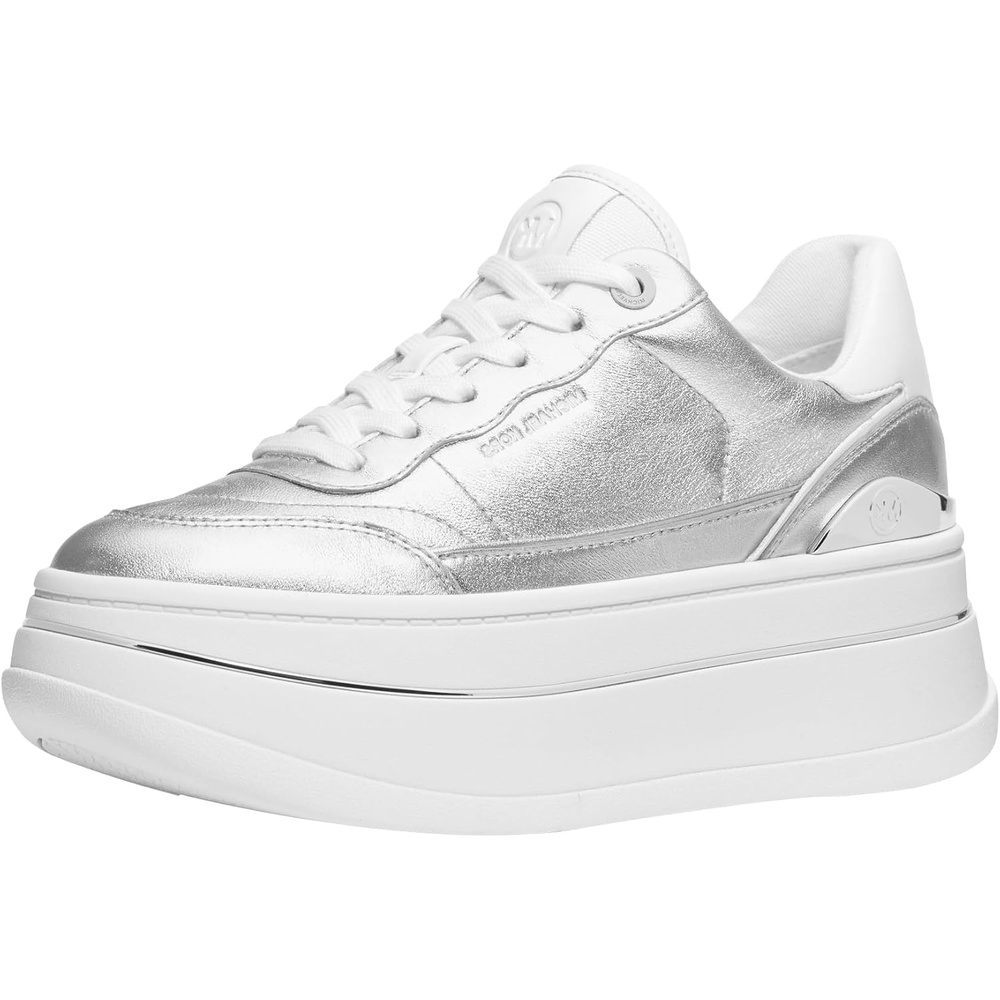 image:imageMichael Kors Womens Hayes Lace Up SneakersSilver