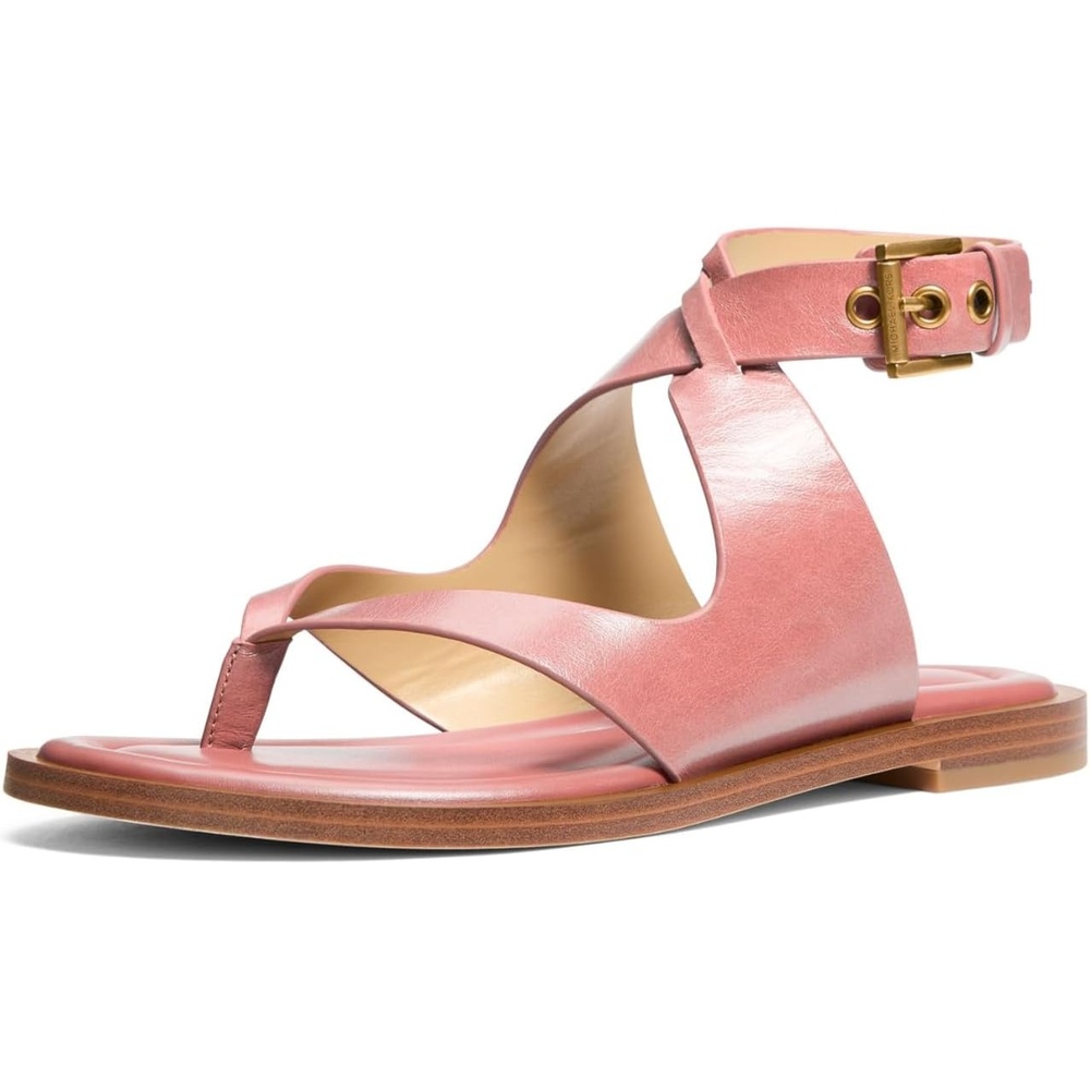 image:imageMichael Kors Womens Irene Flat Thong SandalSuedePrimrose