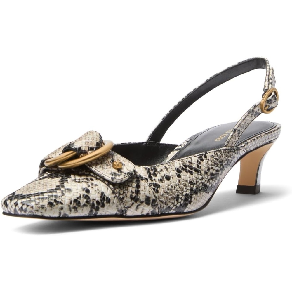 image:imageMichael Kors Womens Jaden Kitten Sling PumpNatural