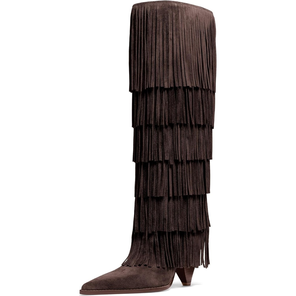 image:imageMichael Kors Womens Jayla Heeled BootChocolate