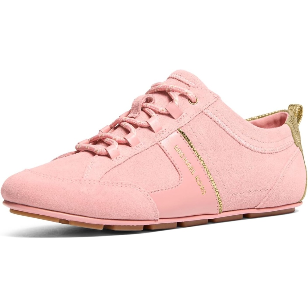 image:imageMichael Kors Womens Keely TrainerSuede LeatherPrimrose
