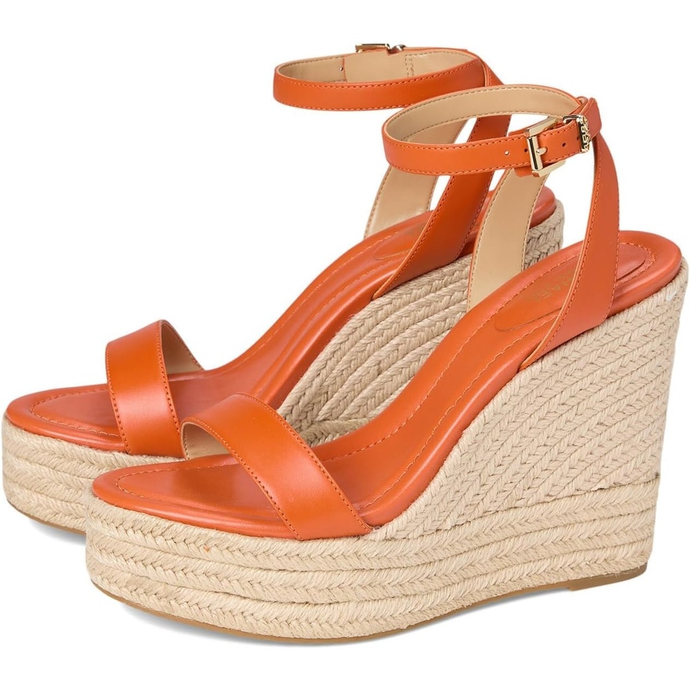 image:imageMichael Kors Womens Leighton WedgeOrange Punch