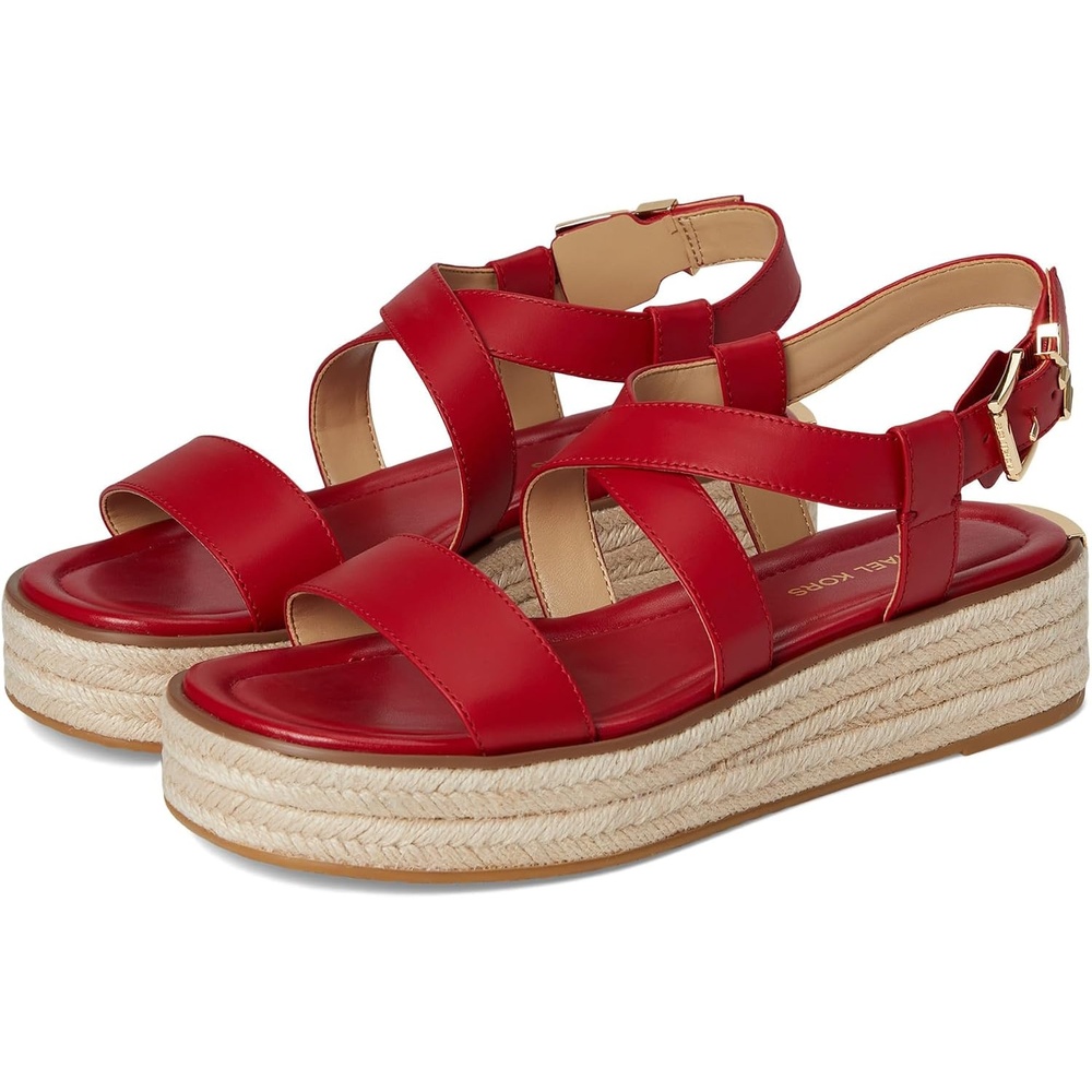 image:imageMichael Kors Womens Lynn Espadrille SandalCrimson