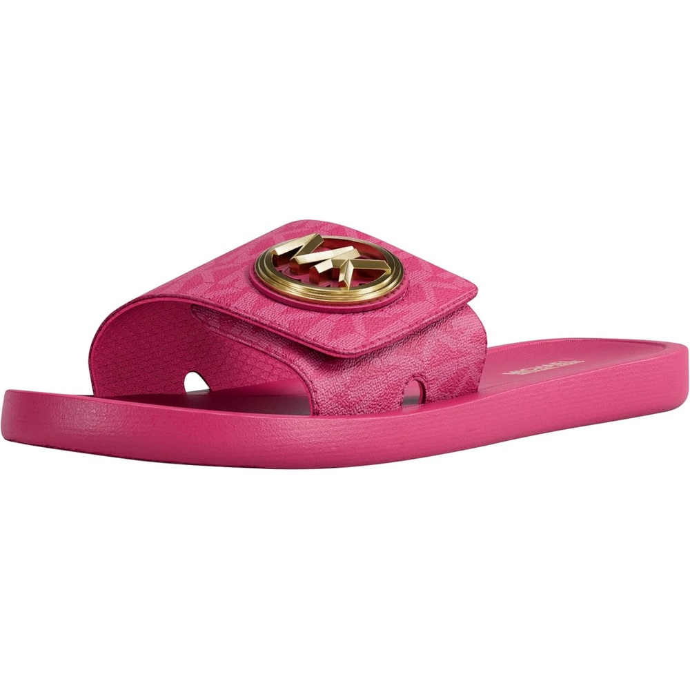 image:imageMichael Kors Womens MK Charm SlideMk SignatureRaspberry