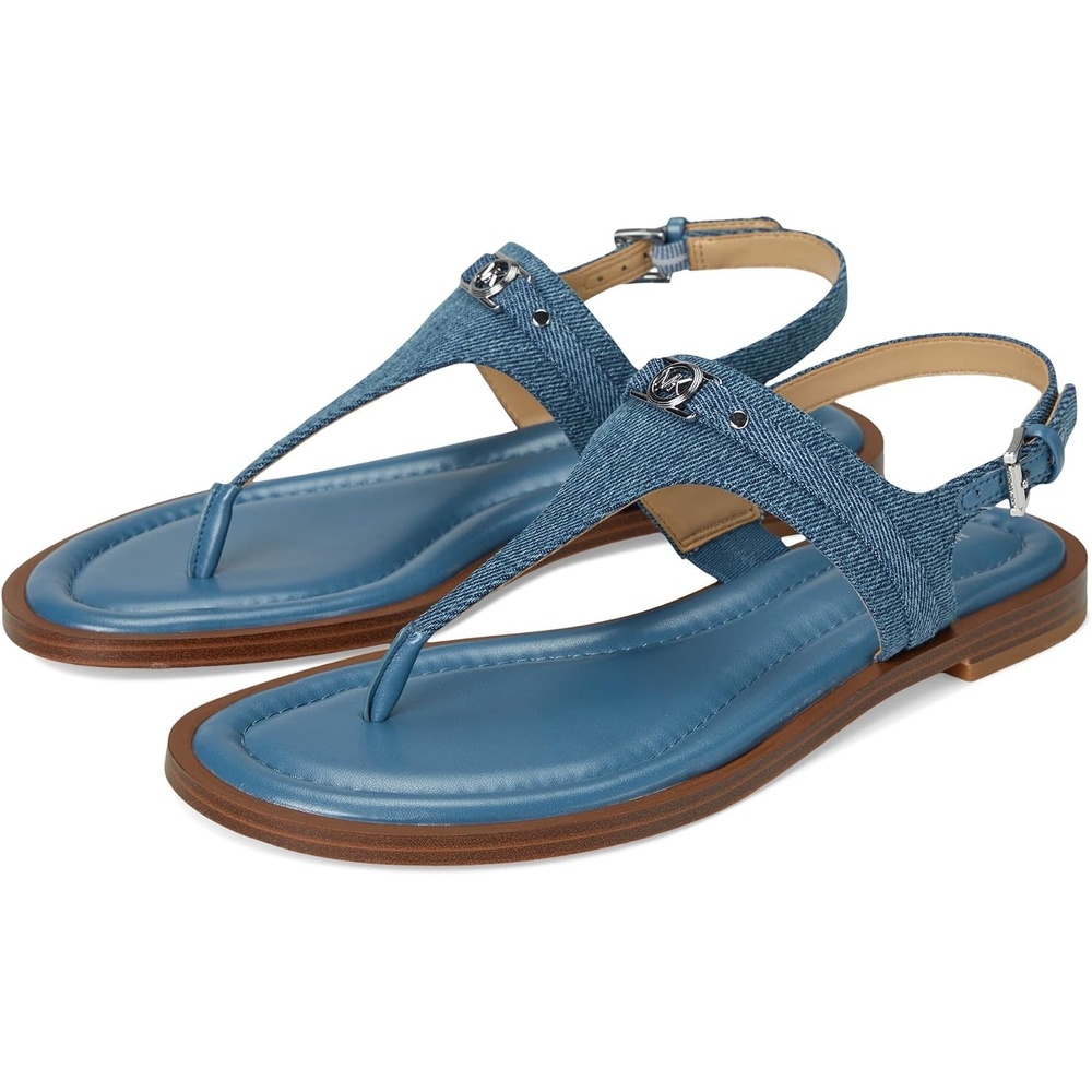 image:imageMichael Kors Womens Mandy Thong SandalDenimUnion Wash