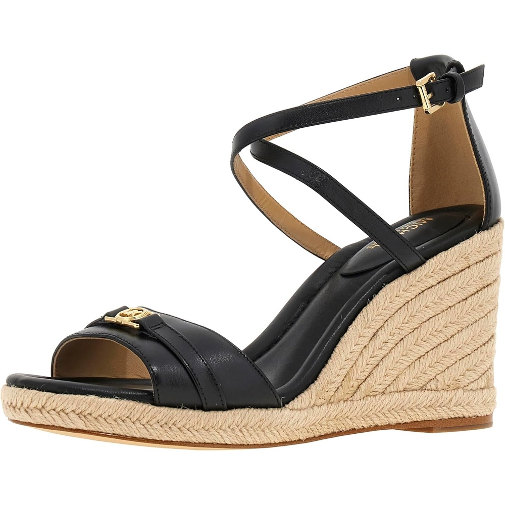 image:imageMichael Kors Womens Mandy Wedge SandalsBlack