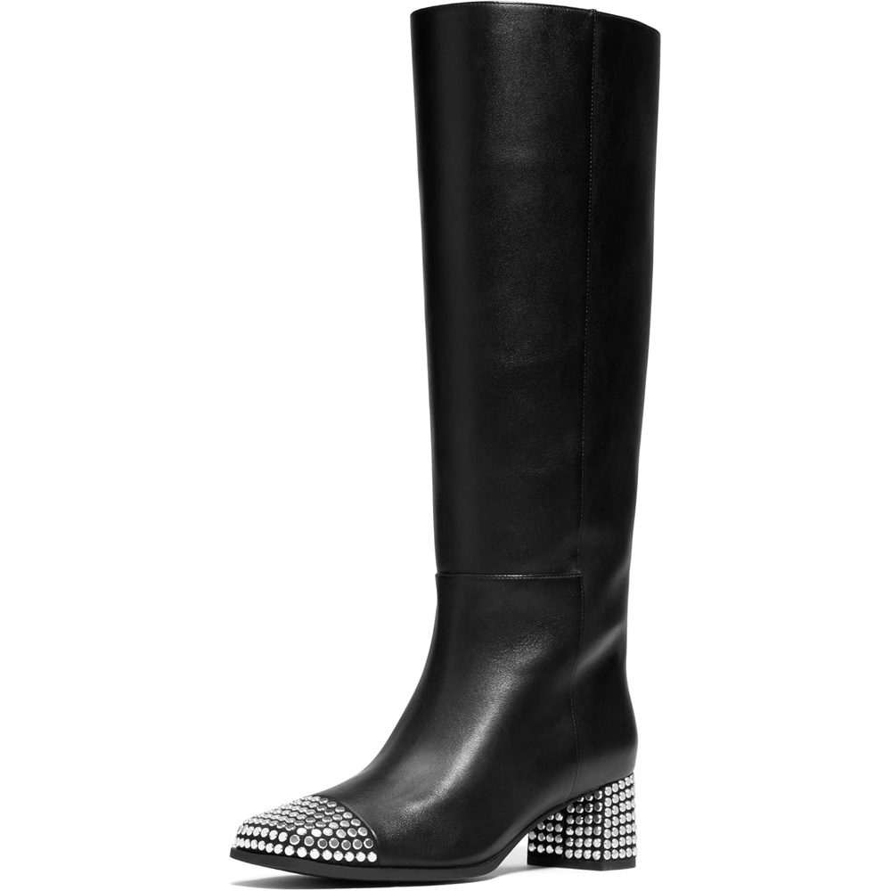 image:imageMichael Kors Womens Matilda Toe Cap BootBlack