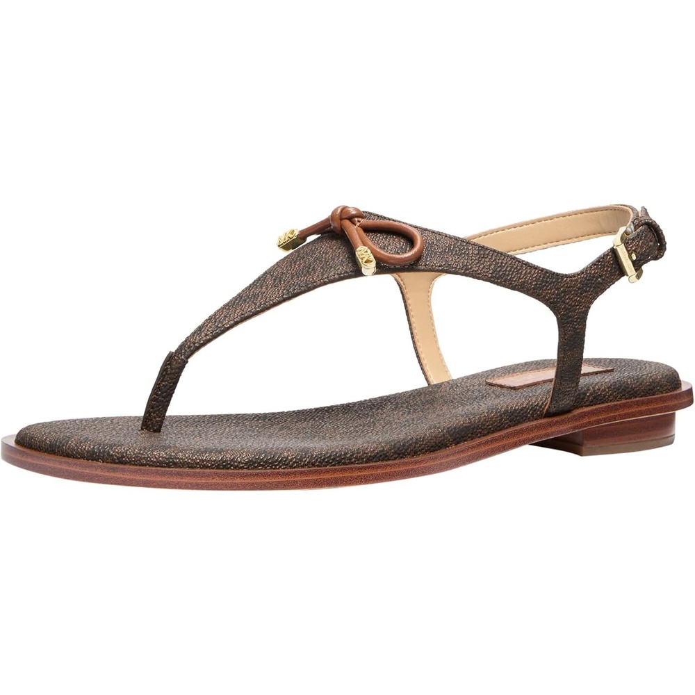 image:imageMichael Kors Womens Nori Flat Thong SandalBrown