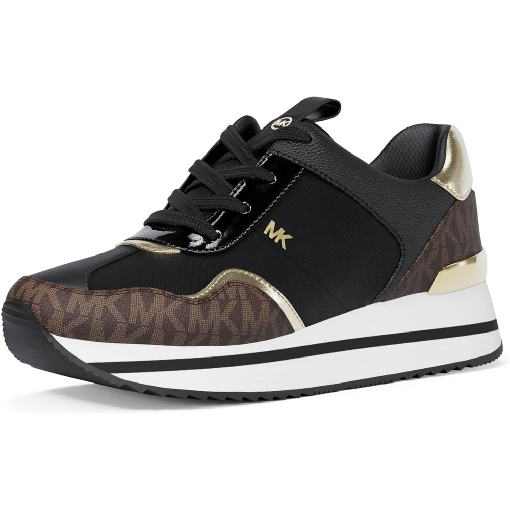 image:imageMichael Kors Womens Raina TrainerBlackBrown