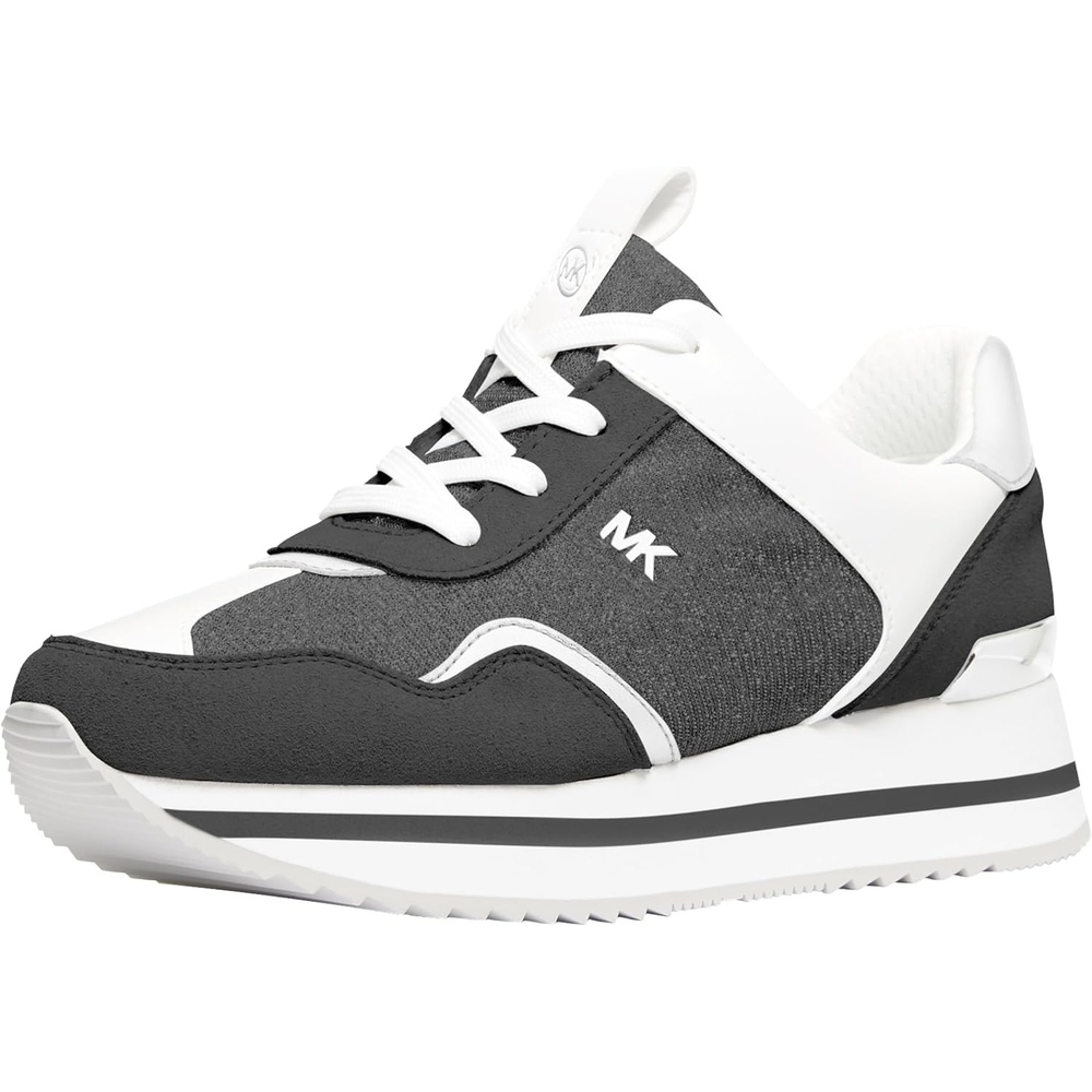 image:imageMichael Kors Womens Raina TrainerGlitterGunmetal