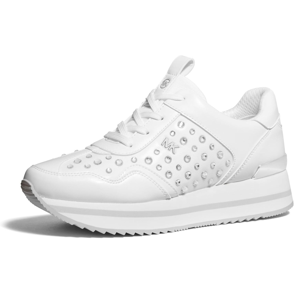 image:imageMichael Kors Womens Raina TrainerMesh WCrystalsOptic White