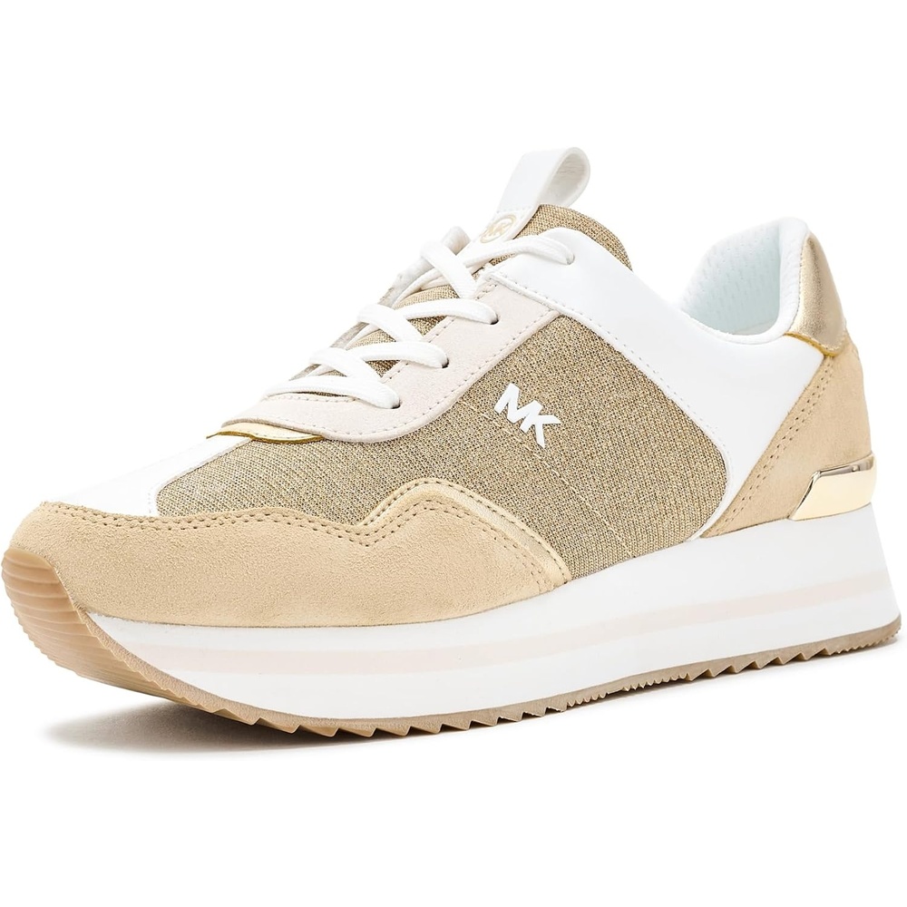 image:imageMichael Kors Womens Raina TrainerMetallicPale Gold