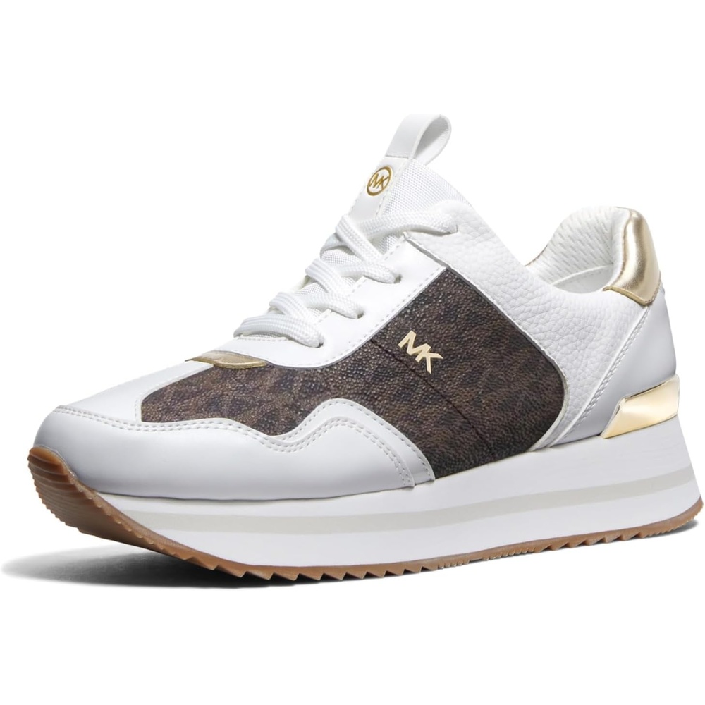 image:imageMichael Kors Womens Raina TrainerMk SignatureBrown