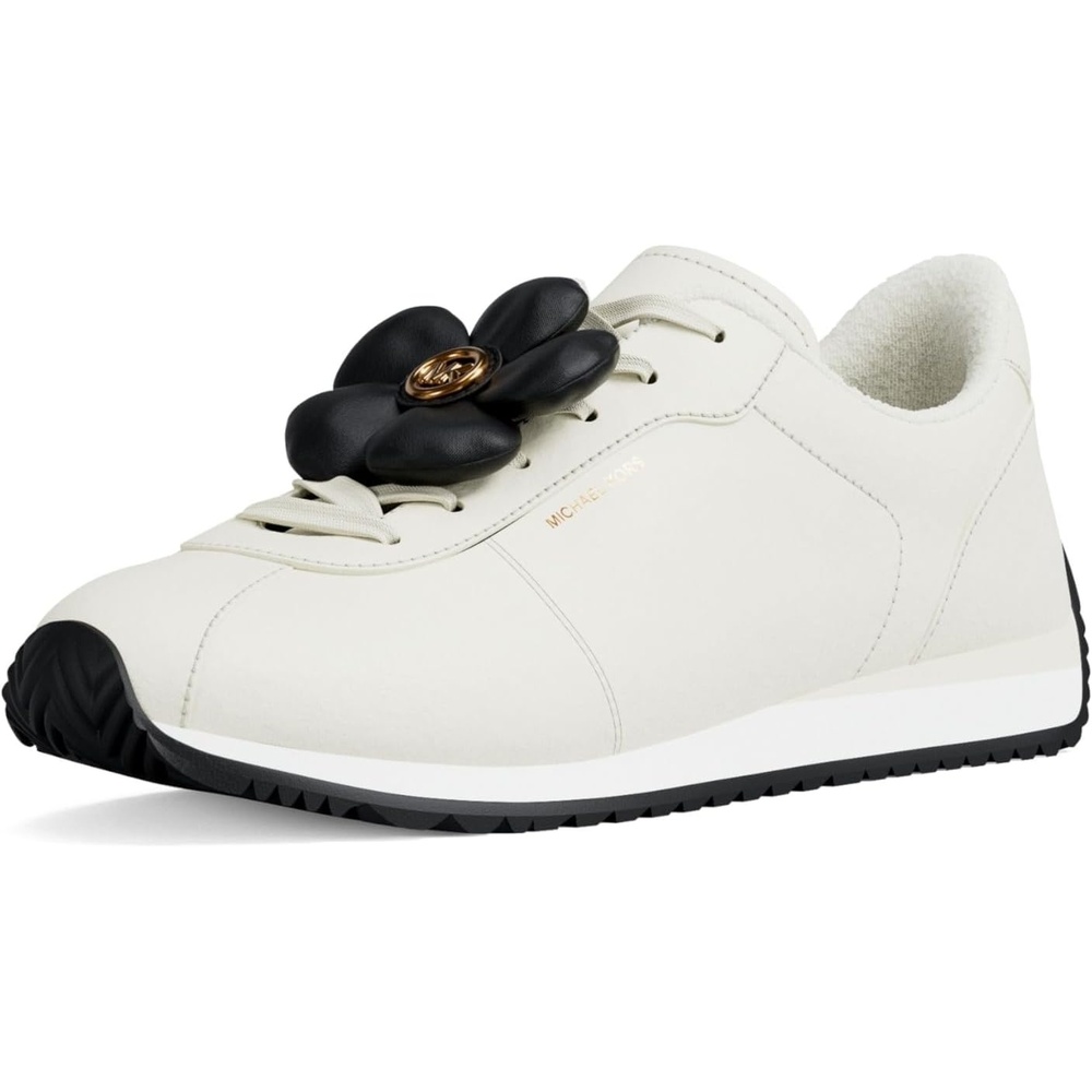 image:imageMichael Kors Womens Rhodes TrainerLeatherEggshell