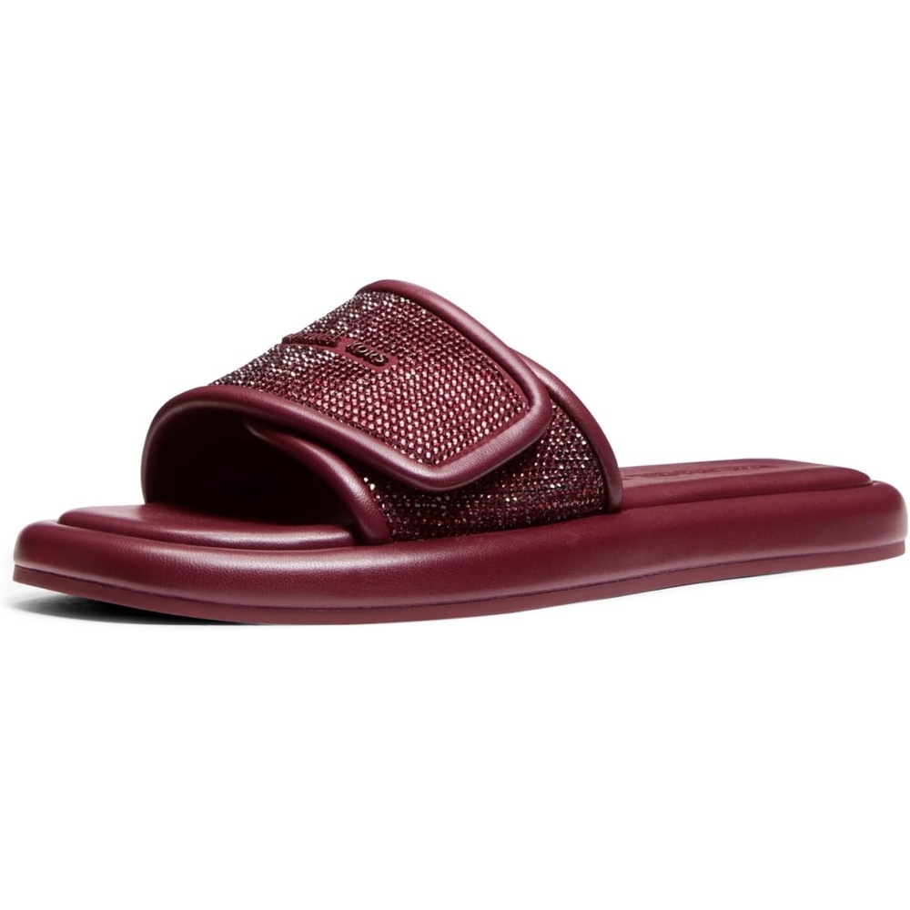 image:imageMichael Kors Womens Suki Flat SlideOxblood