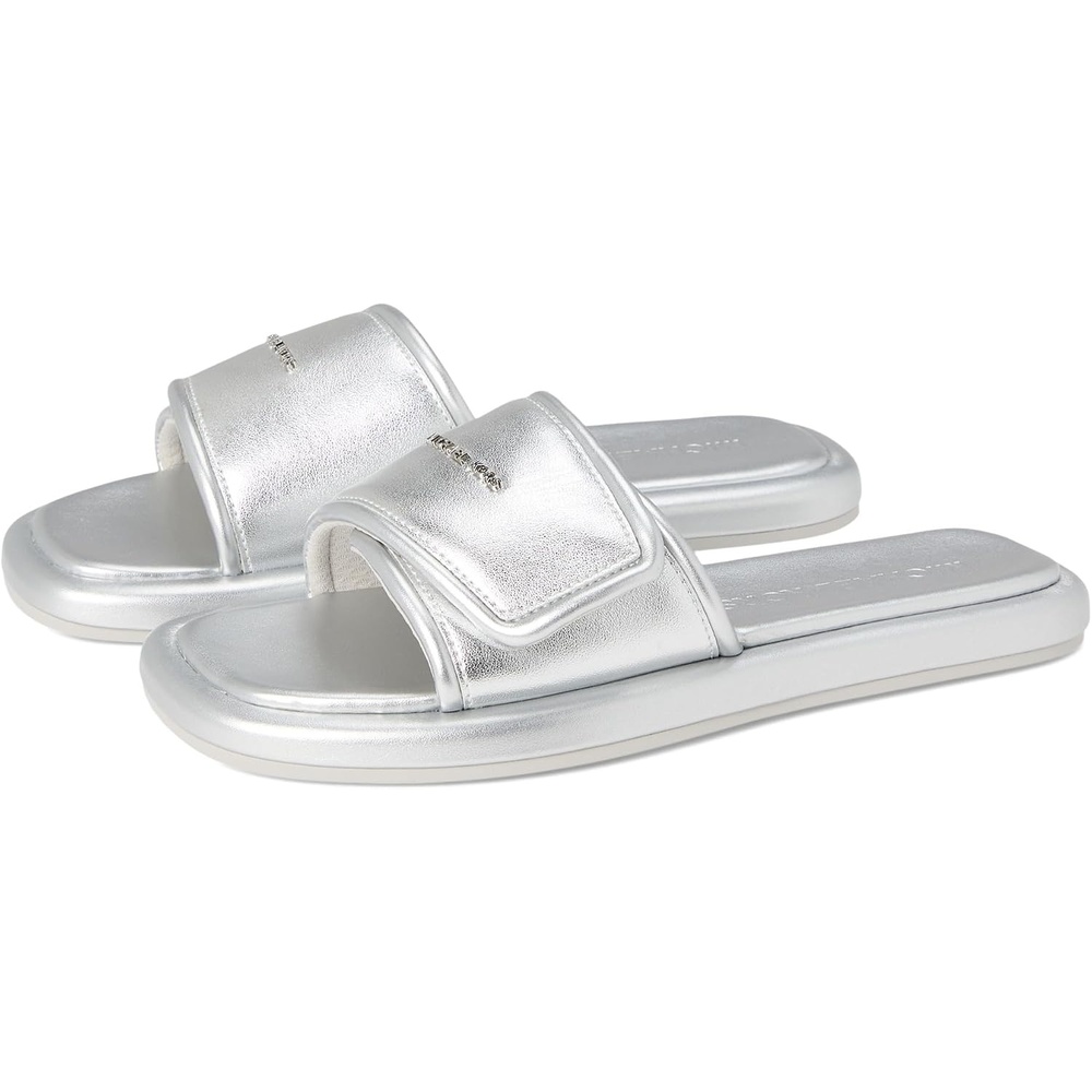 image:imageMichael Kors Womens Suki Flat SlideSilver