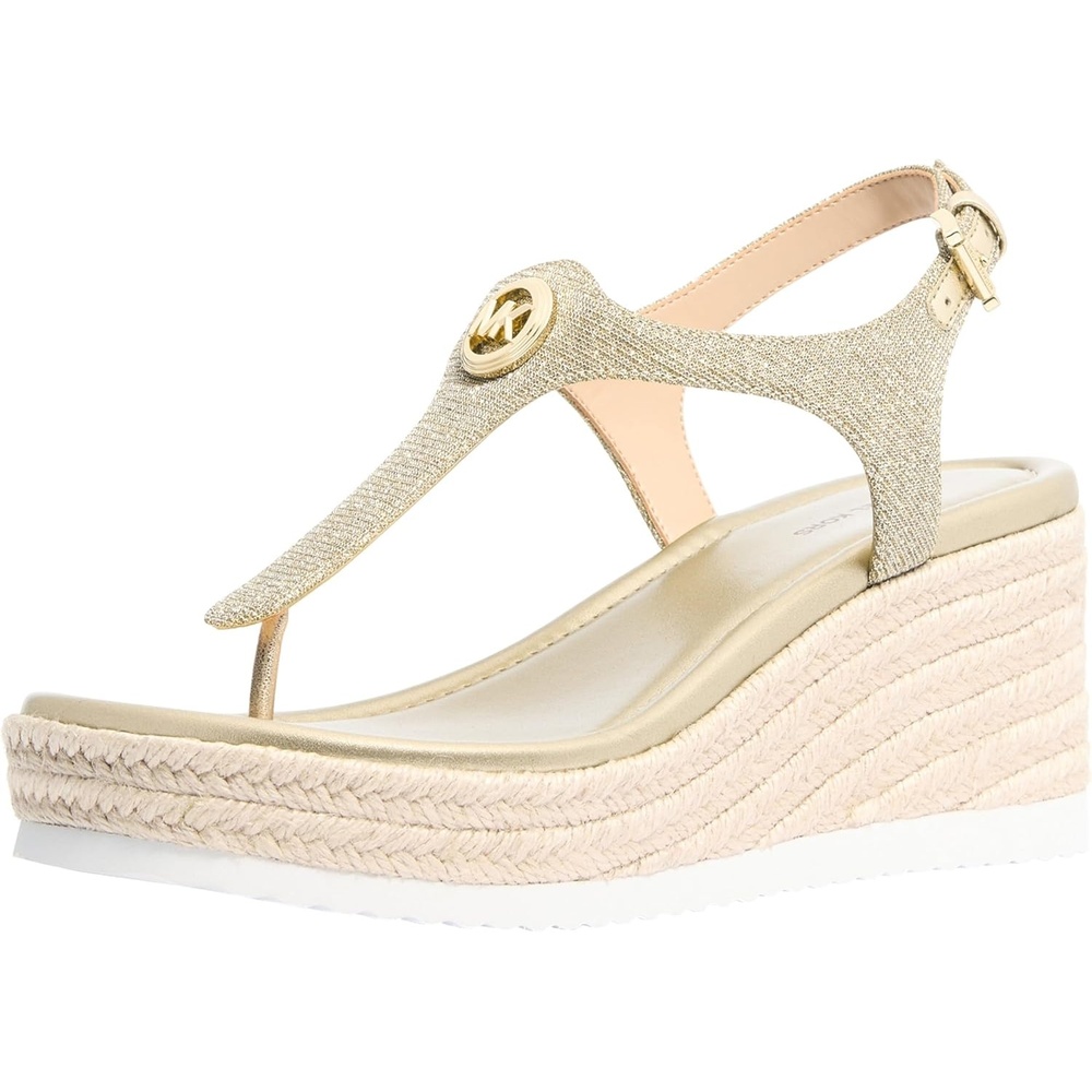 image:imageMichael Kors Womens Val Thong WedgePale Gold