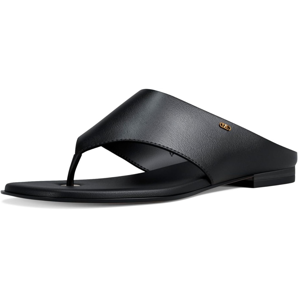 image:imageMichael Kors womens Alster Thong SandalLeatherBlack