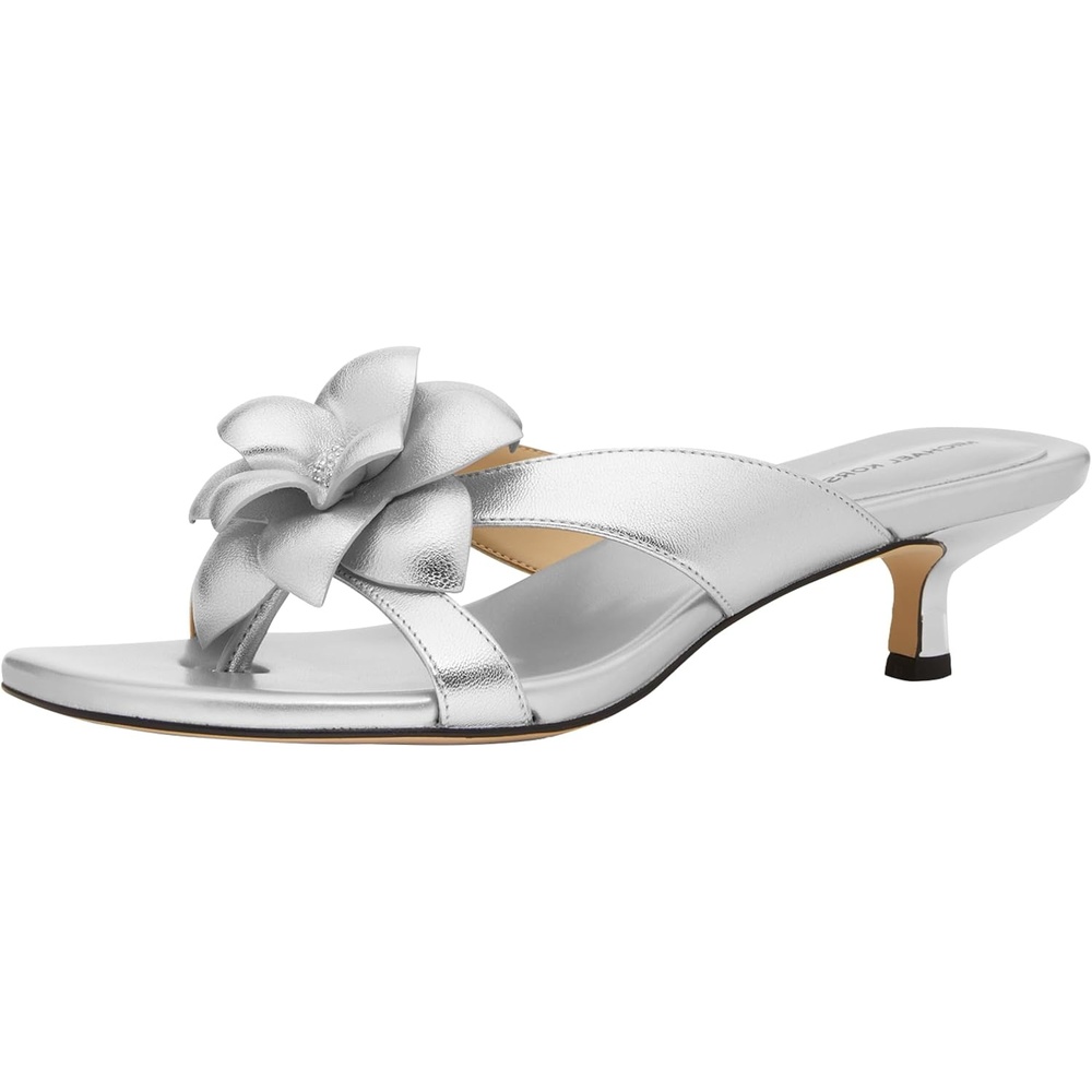 image:imageMichael Kors womens Jacie Kitten SandalSilver