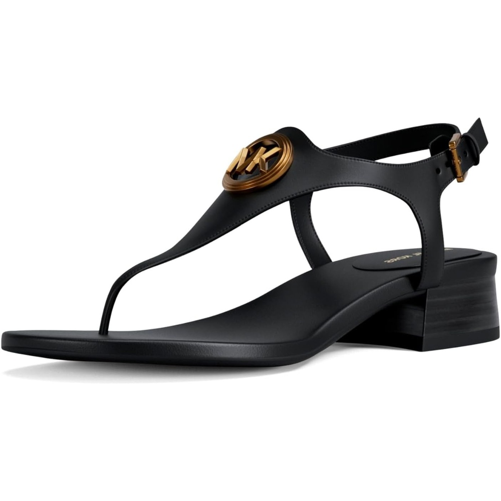 image:imageMichael Kors womens Mckenzie Flex ThongLeatherBlack