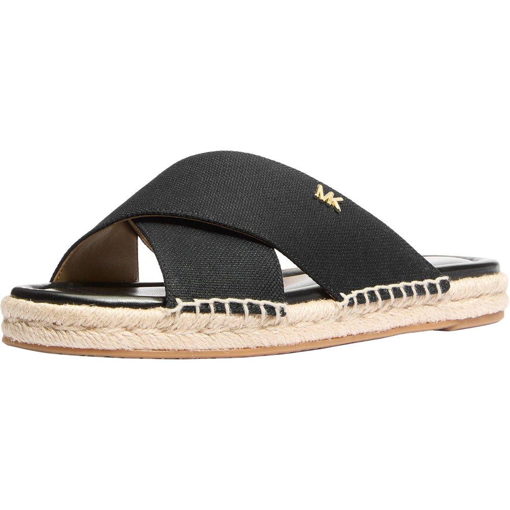 image:imageMichael Kors womens Michael Kors Womens Kenzie SandalCanvasBlack