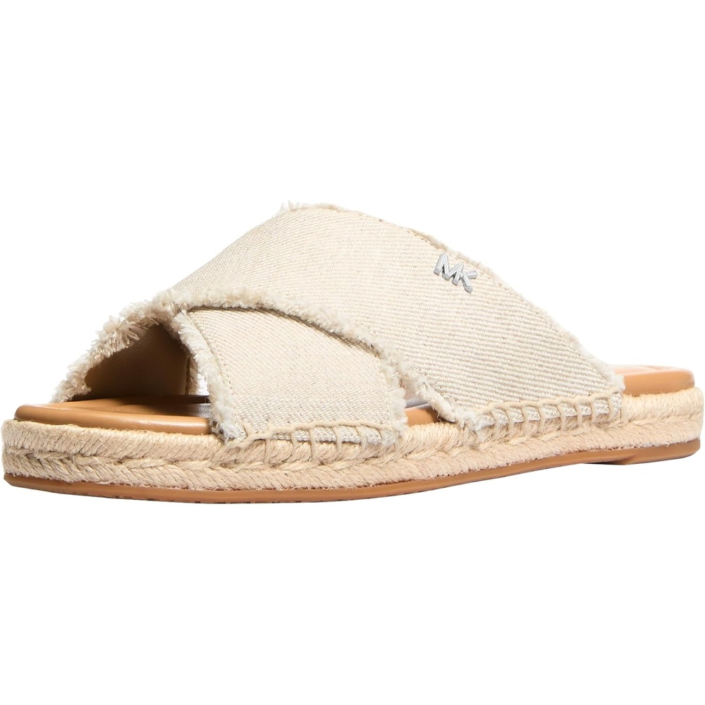 image:imageMichael Kors womens Michael Kors Womens Kenzie SandalCanvasPale Hemp