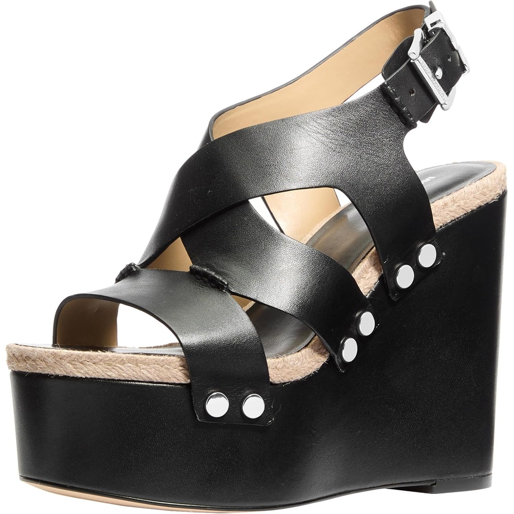 image:imageMichael Kors womens Raven Wedge SandalBlack