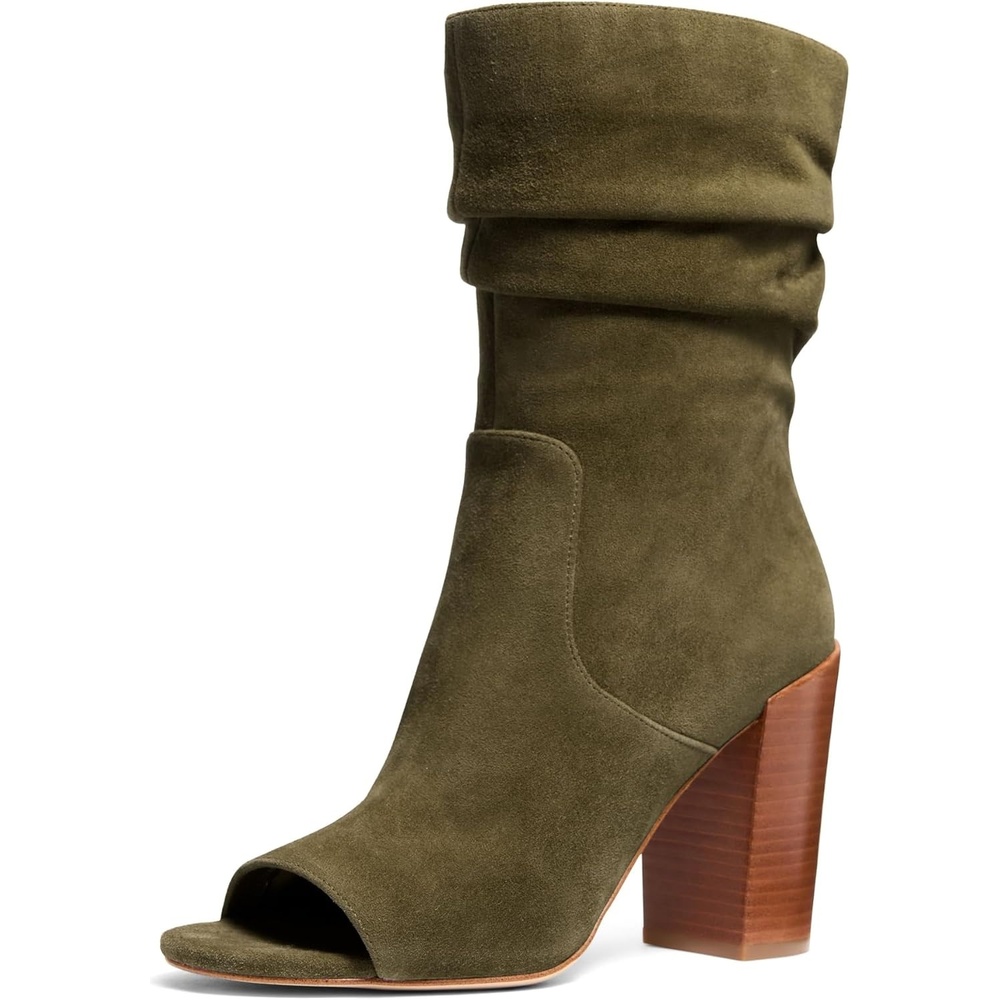 image:imageMichael Kors womens Shayna Heeled BootieLeatherLoden