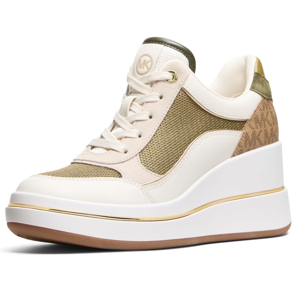 image:imageMichael Michael Kors Emmy Wedge TrainerHusk Multi