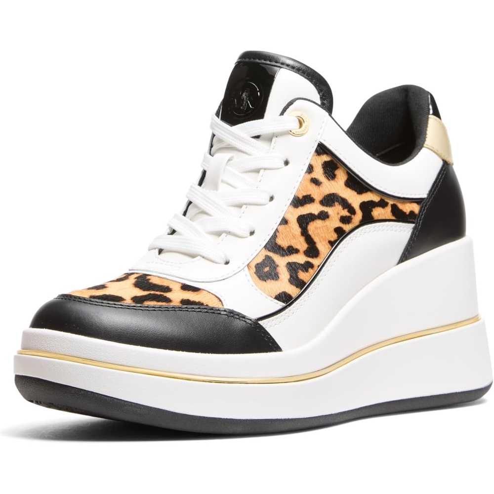 image:imageMichael Michael Kors Emmy Wedge TrainerMarigold