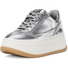Silver/Metallic Leather W/Hot Fix