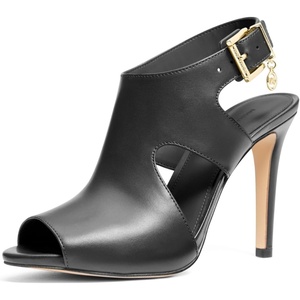 MICHAEL Michael Kors Harper Heeled Sandals(Leather/Black)