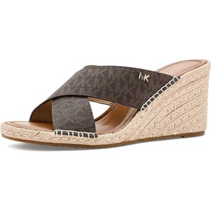 MICHAEL Michael Kors Kenzie Wedge(Brown 1)