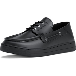 Michael Kors Men’s Aiden Boat Shoe(Black)