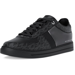 Michael Kors Mens Brady Lace Up Sneaker(Black/Black)
