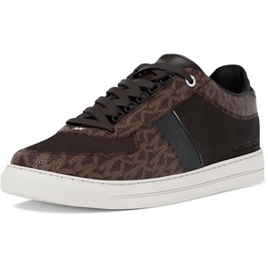 Michael Kors Mens Brady Lace Up Sneaker(Chocolate Multi)