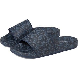 Michael Kors Men’s Jake Signature Slide(Navy)