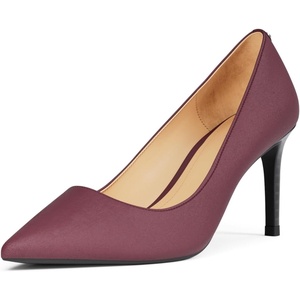 Michael Kors Women’s Alina Flex Pump(Leather/Oxblood)