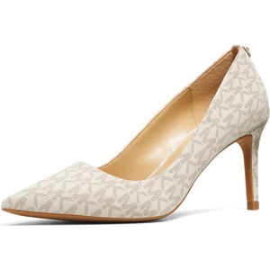 Michael Kors Women’s Alina Flex Pump(Mk Signature/Vanilla)