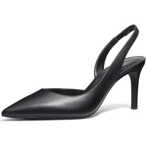 Michael Kors Women’s Alina Flex Sling Pump Shoes(Leather/Black)